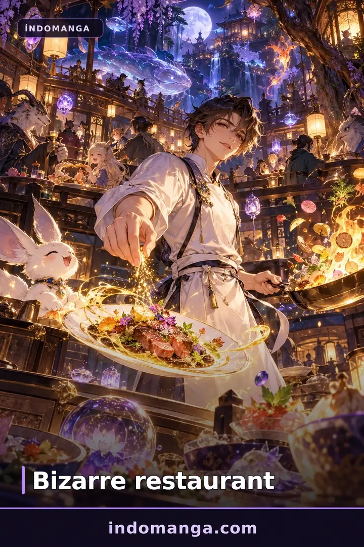 Bizarre restaurant - İndomanga manga kapağı